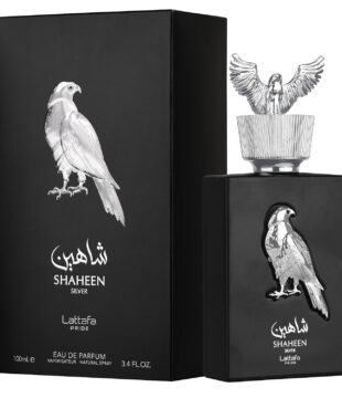 LATTAFA SHAHEEN SILVER ESTUCHE perfume arabe unisex