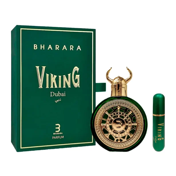 Perfume árabe para hombre Bharara Vikingo Rio Rojo Estuche