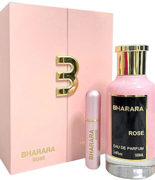 perfume arabe BHARARA ROSE ESTUCHE para mujer