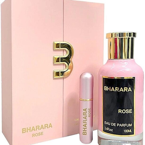 perfume arabe BHARARA ROSE ESTUCHE para mujer